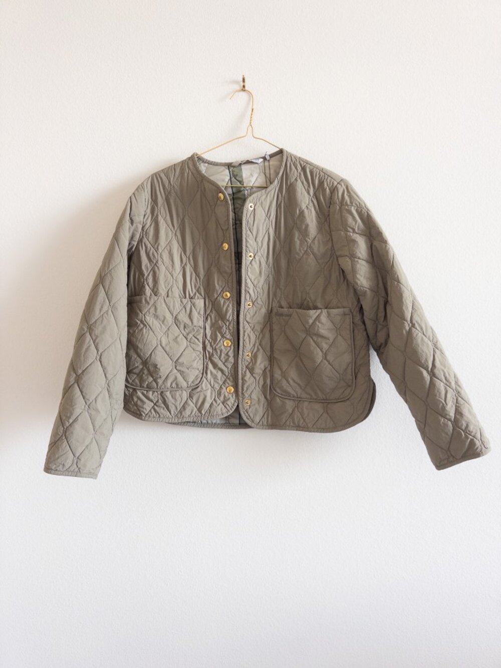 Barbour Quilted Monroe Jacket with Plaid Lining (Current Style) Size US 4 - Picture 5 of 13